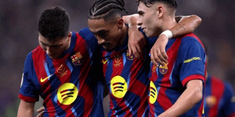 巴萨5-0大胜毕尔巴鄂，连胜纪录刷新至9场！