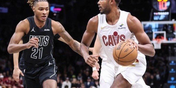 哈登22+9+8小波特26分 篮网不敌骑士8连败